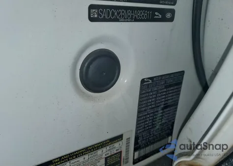 2017 Jaguar F-Pace Prestige z USA, uszkodzony, nr VIN SADCK2BV8HA895811